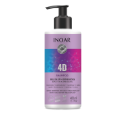 Inoar 4D Shampoo Maitinamasis šampūnas 400ml